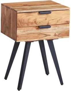 Nachtkonsole braun B/H/T: ca. 47x65x35 cm
