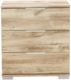 Nachtkonsole Easy Plus Eiche Nachbildung B/H/T: ca. 52x58x38 cm