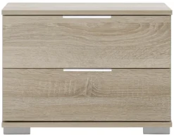 Nachtkonsole Easy Plus Eiche Sägerau Nachbildung B/H/T: ca. 52x40x38 cm