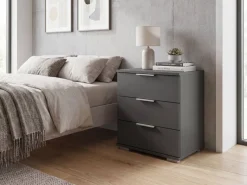 Nachtkonsole Easy Plus Graphit B/H/T: ca. 52x58x38 cm