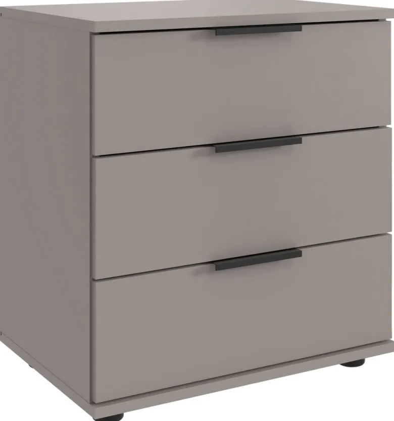 Nachtkonsole Easy Plus Sahara grau B/H/T: ca. 52x58x38 cm