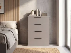 Nachtkonsole Easy Plus Sahara grau B/H/T: ca. 52x74x38 cm