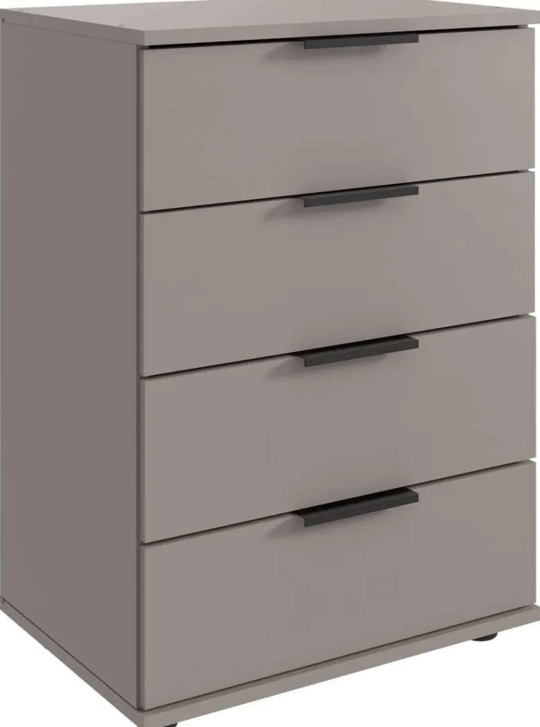 Nachtkonsole Easy Plus Sahara grau B/H/T: ca. 52x74x38 cm