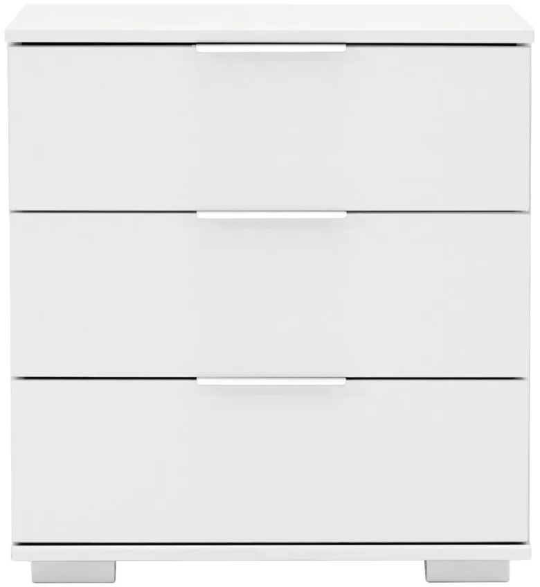 Nachtkonsole Easy Plus weiß B/H/T: ca. 52x58x38 cm