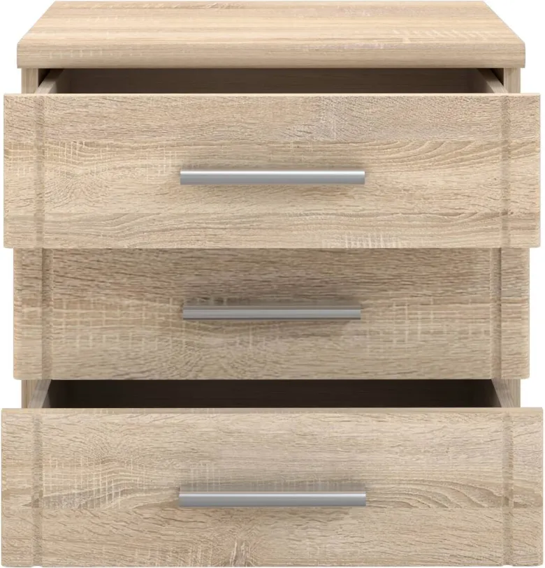 Nachtkonsole Eiche Sonoma Nachbildung B/H/T: ca. 45,2x47,6x34,1 cm