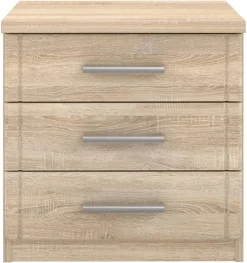 Nachtkonsole Eiche Sonoma Nachbildung B/H/T: ca. 45,2x47,6x34,1 cm