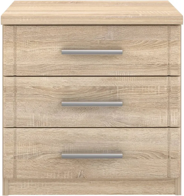 Nachtkonsole Eiche Sonoma Nachbildung B/H/T: ca. 45,2x47,6x34,1 cm