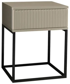 Nachtkonsole Marle Kaschmirgrau B/H/T: ca. 40x52x39 cm