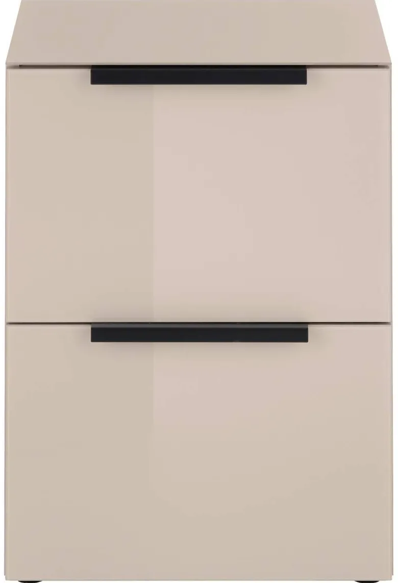Nachtkonsole Sarino Kaschmir B/H/T: ca. 45x61x40 cm
