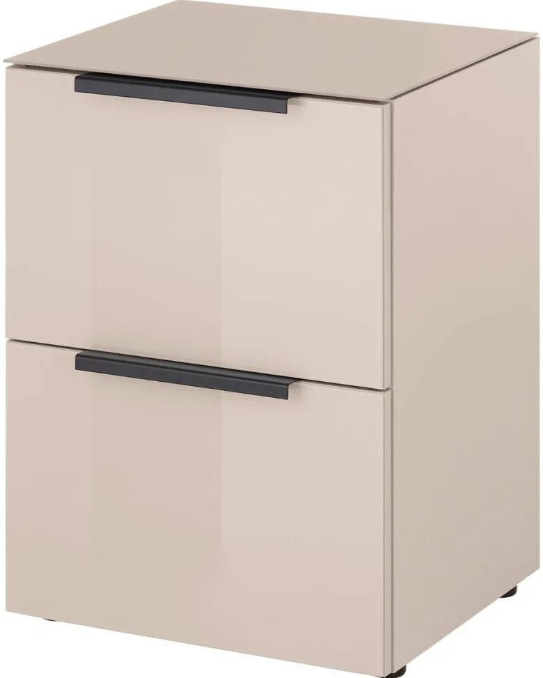 Nachtkonsole Sarino Kaschmir B/H/T: ca. 45x61x40 cm