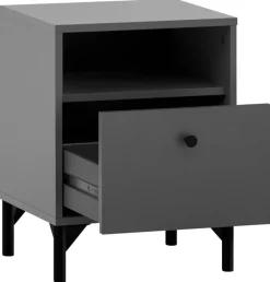 Nachtkonsole Smash anthrazit B/H/T: ca. 40,3x53,2x33,05 cm