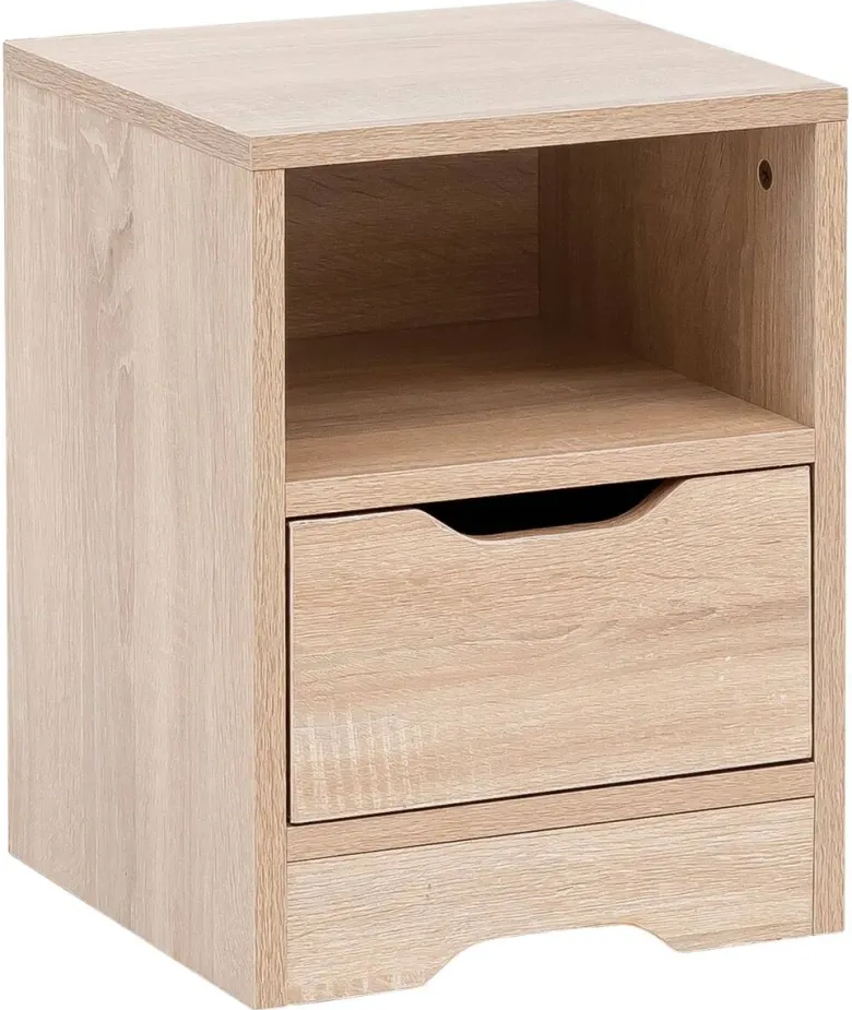 Nachtkonsole Sonoma Nachbildung B/H/T: ca. 31x43x31 cm