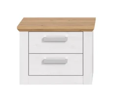 Nachtkonsole VERONA Sibiu Lärche Nachbildung Eiche Artisan Nachbildung B/H/T: ca. 56x43x39 cm
