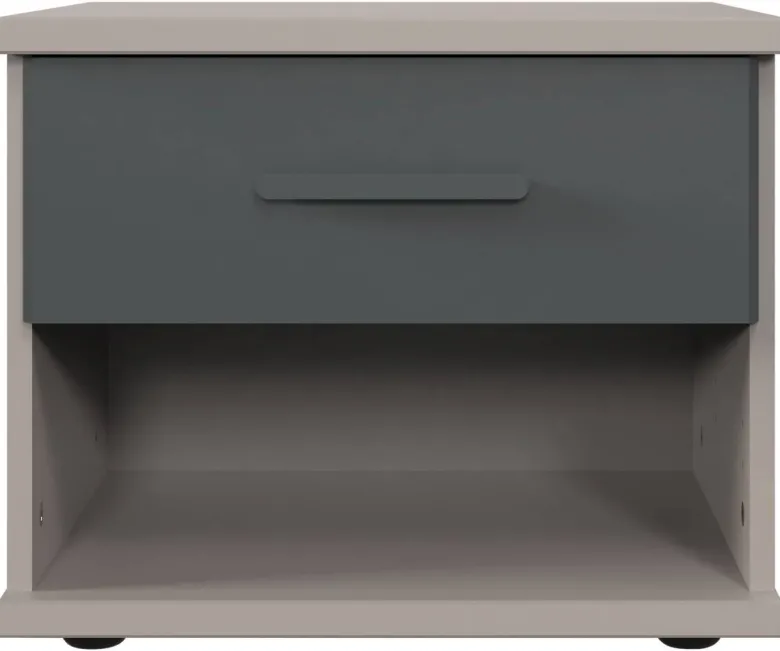 Nachtschrank Bahamas Sahara grau B/H/T: ca. 46x38x40 cm