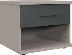 Nachtschrank Bahamas Sahara grau B/H/T: ca. 46x38x40 cm