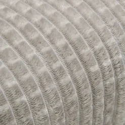 Nackenrolle silber Polyester B/L: ca. 50x20 cm