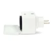 Nedis Smart-Stecker weiß grau Polycarbonat B/H/L: ca. 6x9,9x6 cm