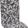 Neutral Auflage Floral grau Polyester B/H/L: ca. 50x5x116 cm
