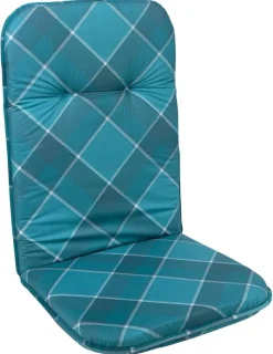 Neutral Auflage Ida blau Polyester B/H/L: ca. 50x5x116 cm