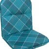 Neutral Auflage Ida blau Polyester B/H/L: ca. 50x5x98 cm