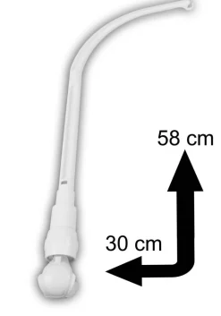 Niermann Mobilehalter für Rundstab B/H/L: ca. 11x6x35 cm