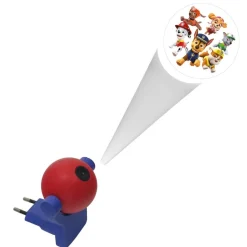 Niermann Stecker-Nachtlicht Paw Patrol dunkelblau rot Kunststoff
