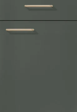 nobilia Inselküche Easytouch Alpinweiß Lacklaminat B/L: ca. 304x190 cm