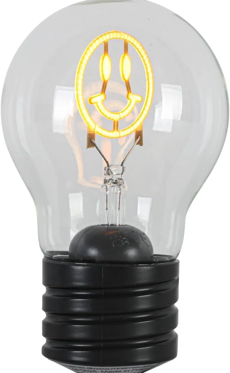 Nolo Akku-LED-Dekoleuchte Smily H/D: ca. 12x7 cm