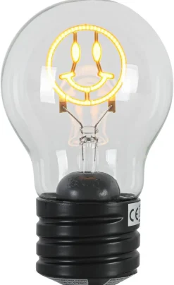 Nolo Akku-LED-Dekoleuchte Smily H/D: ca. 12x7 cm