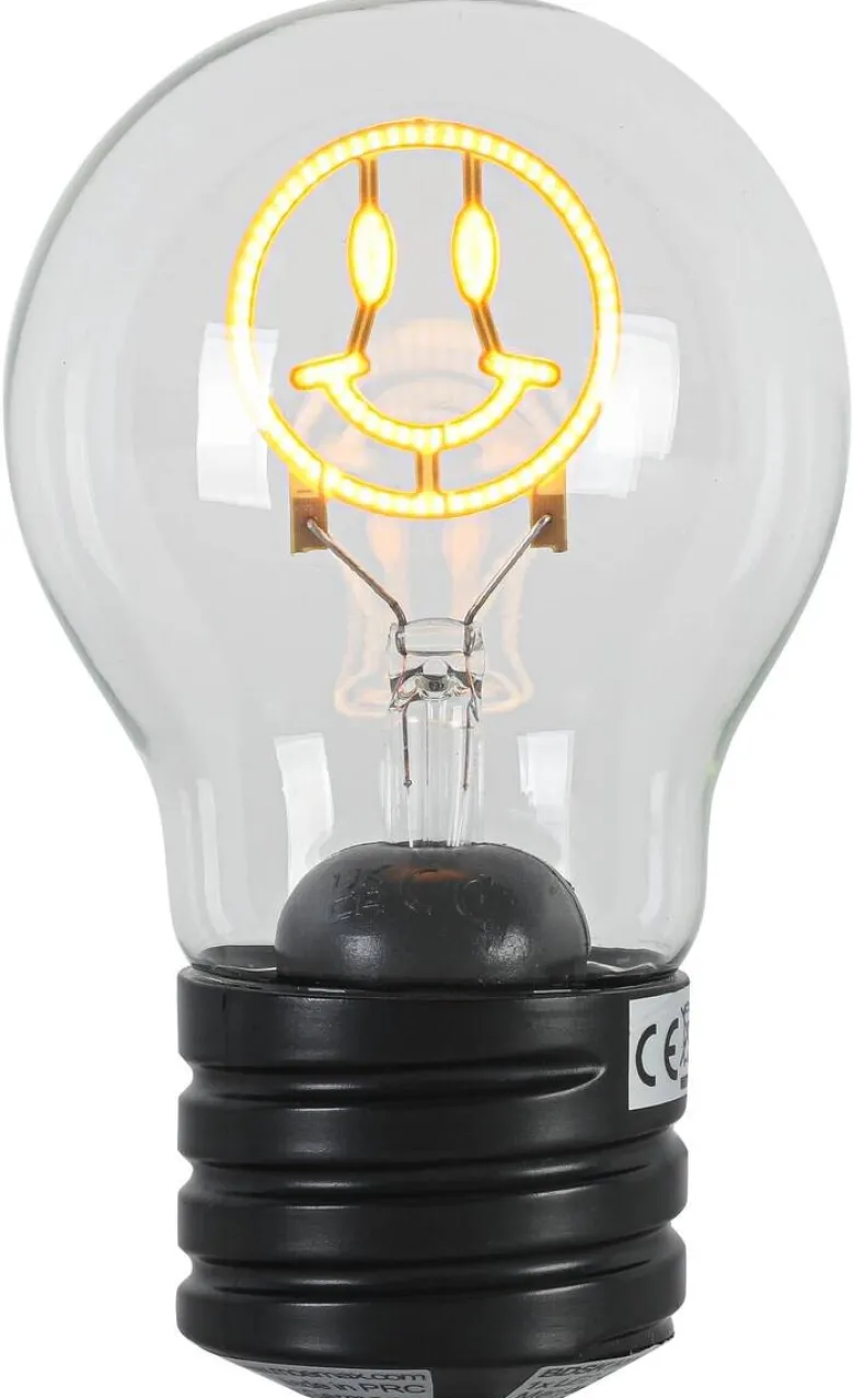 Nolo Akku-LED-Dekoleuchte Smily H/D: ca. 12x7 cm