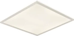 Nolo Deckenleuchte Starry weiß Metall Kunststoff B/H/L: ca. 39,5x6,5x39,5 cm