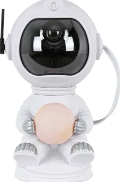 Nolo Dekoleuchte Astronaut weiß Kunststoff B/H/L: ca. 13x26x13 cm