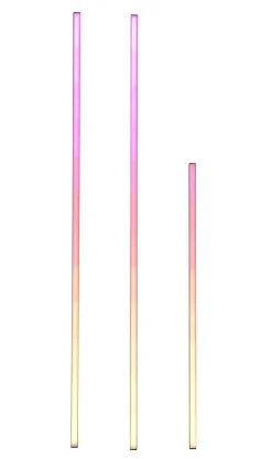 Nolo LED-Akustikpaneelbeleuchtung Line H: ca. 75 cm
