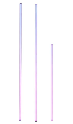 Nolo LED-Akustikpaneelbeleuchtung Line H: ca. 75 cm