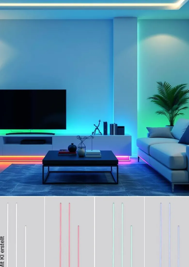 Nolo LED-Akustikpaneelbeleuchtung Line H: ca. 75 cm