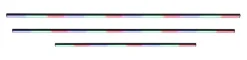 Nolo LED-Akustikpaneelbeleuchtung Line H: ca. 75 cm