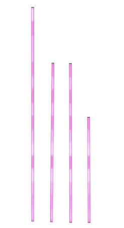 Nolo LED-Akustikpaneelbeleuchtung Line H: ca. 100 cm