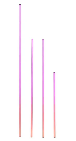 Nolo LED-Akustikpaneelbeleuchtung Line H: ca. 100 cm