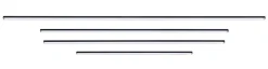 Nolo LED-Akustikpaneelbeleuchtung Line H: ca. 100 cm