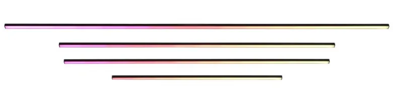 Nolo LED-Akustikpaneelbeleuchtung Line H: ca. 100 cm