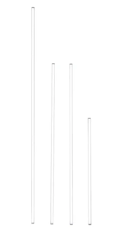 Nolo LED-Akustikpaneelbeleuchtung Line H: ca. 100 cm