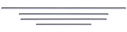 Nolo LED-Akustikpaneelbeleuchtung Line H: ca. 100 cm