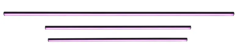 Nolo LED-Akustikpaneelbeleuchtung Line H: ca. 75 cm