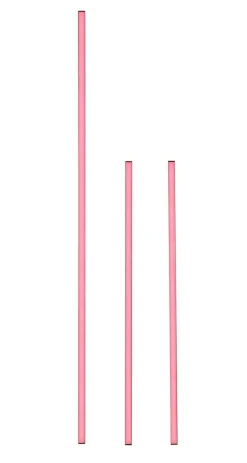 Nolo LED-Akustikpaneelbeleuchtung Line H: ca. 75 cm