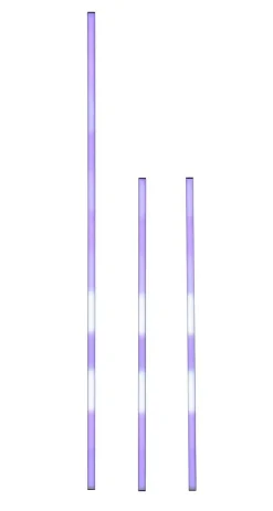Nolo LED-Akustikpaneelbeleuchtung Line H: ca. 75 cm