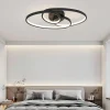 Nolo LED-Deckenleuchte Dual schwarz Metall B/H/L: ca. 21x8x45 cm