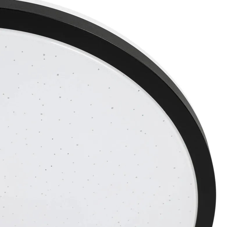Nolo LED-Deckenleuchte Hela schwarz Kunststoff H/D: ca. 4,3x25 cm