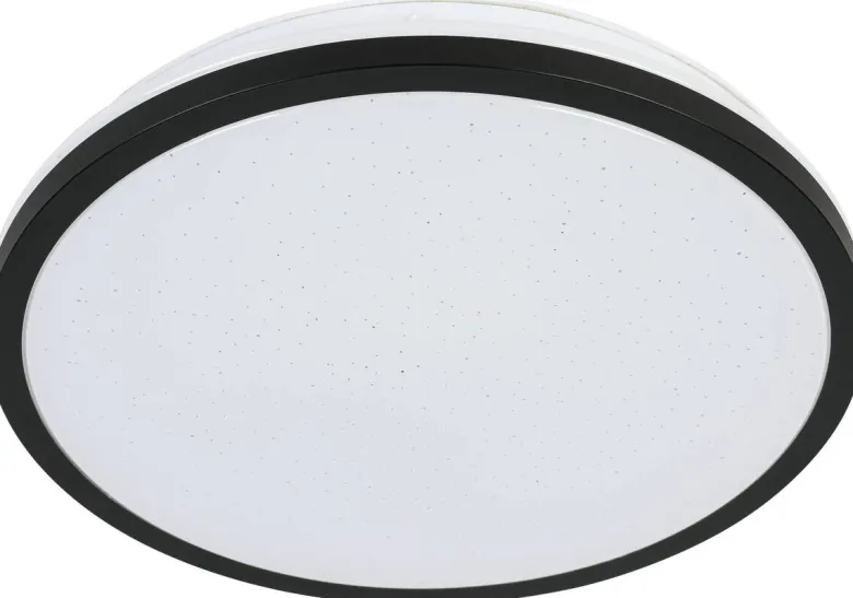 Nolo LED-Deckenleuchte Hela schwarz Kunststoff H/D: ca. 4,3x25 cm