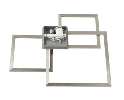 Nolo LED-Deckenleuchte Triple Metall Kunststoff B/H/L: ca. 48x7,5x58 cm