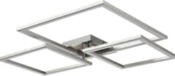 Nolo LED-Deckenleuchte Triple Metall Kunststoff B/H/L: ca. 48x7,5x58 cm